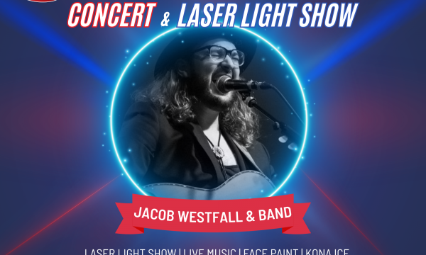 4th of july laser light show and concert